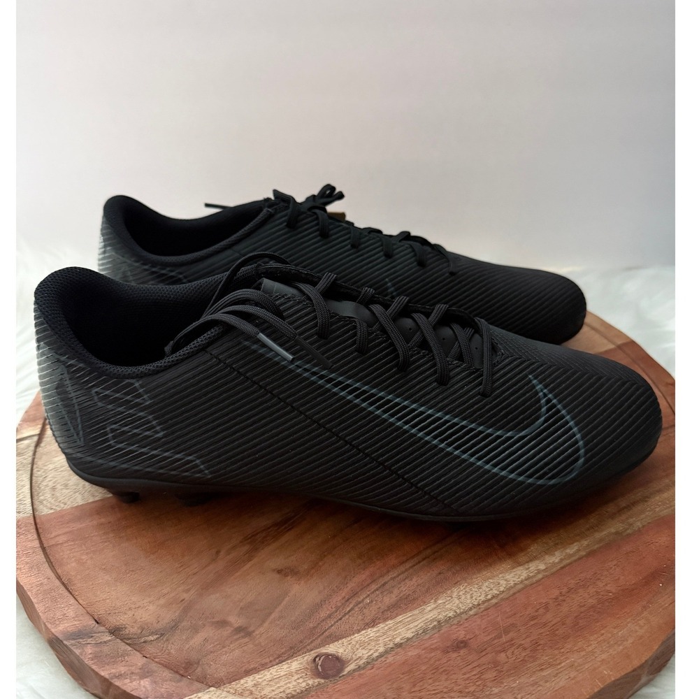 Nike Mercurial Vapor 16 Club FG/MG Soccer Cleats Black Mens 13 FQ8441-002 NEW